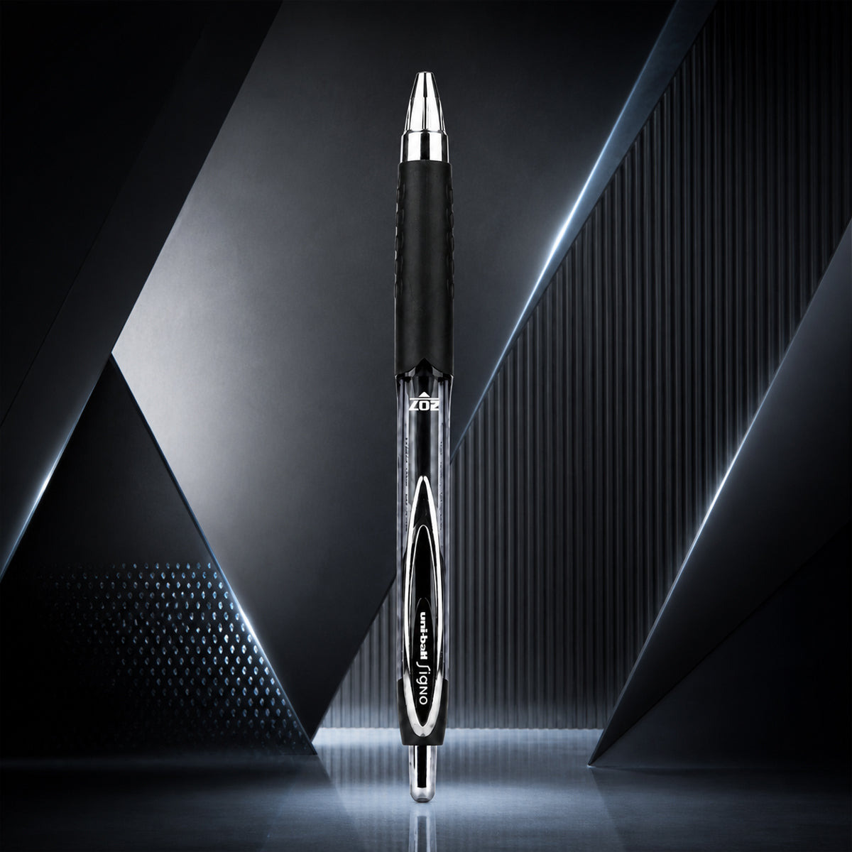 Uni-ball Signo UMN-207 Black 0.7mm Retractable Gel Pen - Super Ink