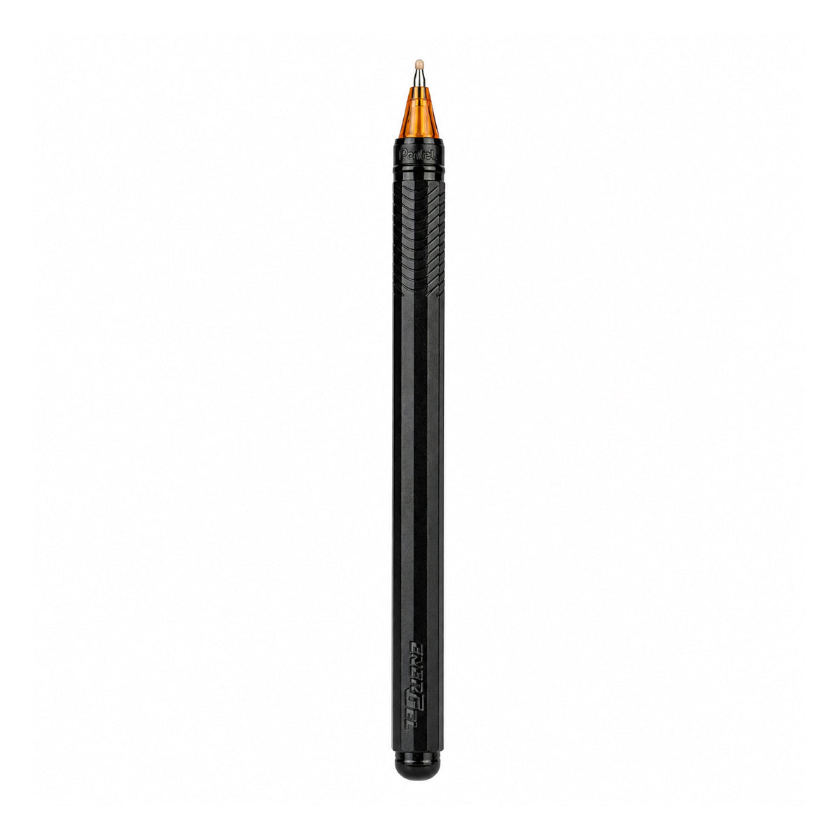 Pentel Energel Orange 0.7mm Gel Pen Set of 2 - Quick-Dry Liquid Ink