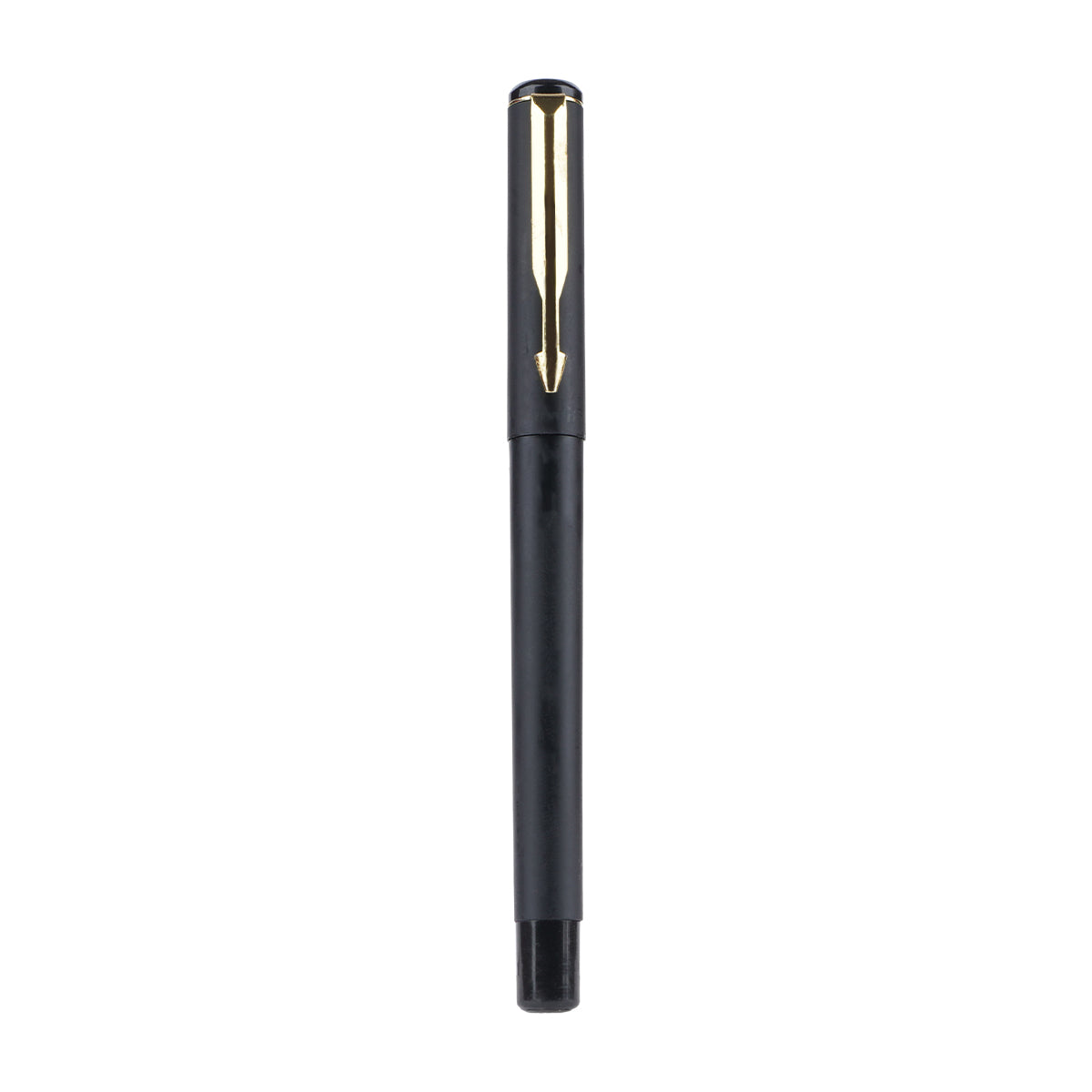 Luoshi GP-2073B Matte Black 1.0mm Gel Pen - Blue Ink Premium