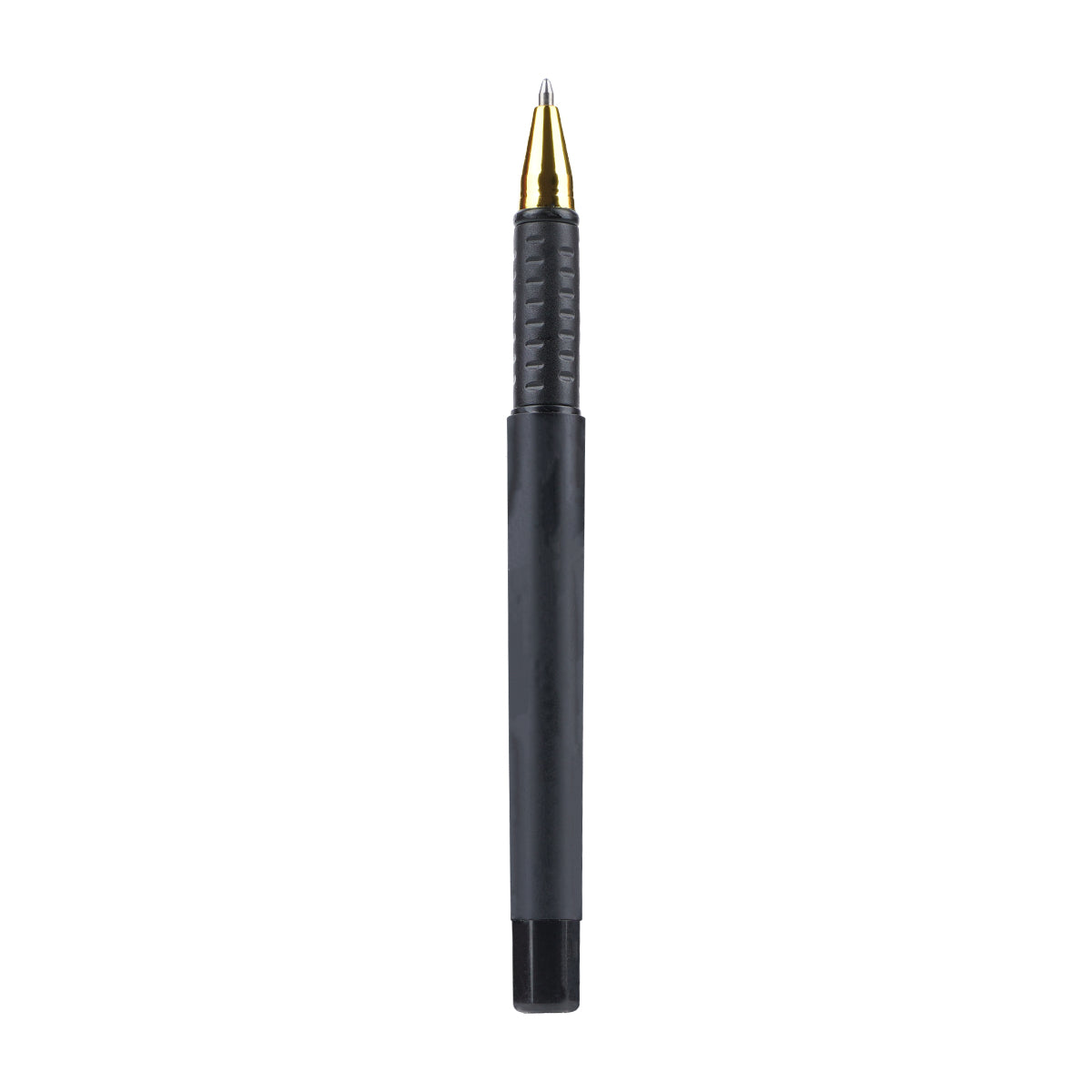 Luoshi GP-2073B Matte Black 1.0mm Gel Pen - Blue Ink Premium