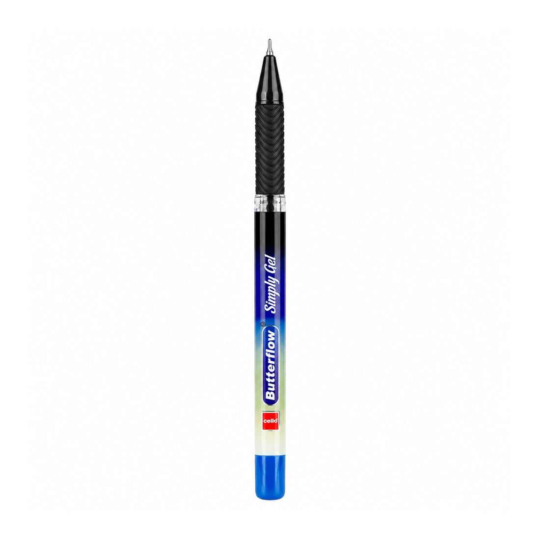 Cello Butterflow Black Gel Pen – Set of 10