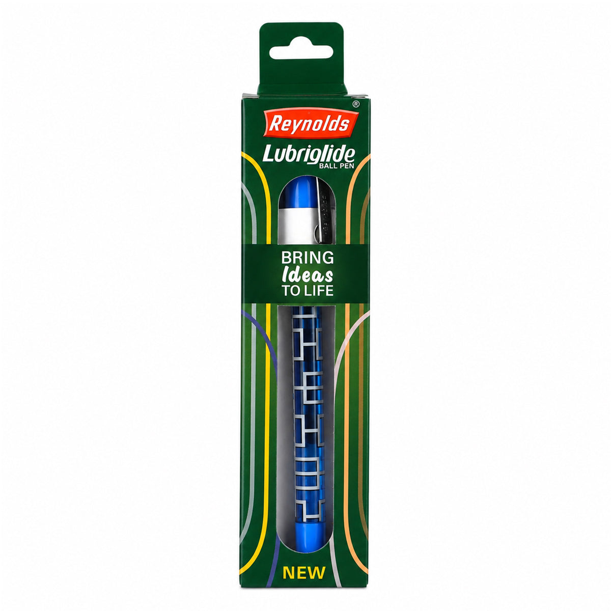 Reynolds LUBRIGLIDE Ball Pen Set of 5 | Blue Ink | Smooth Writing