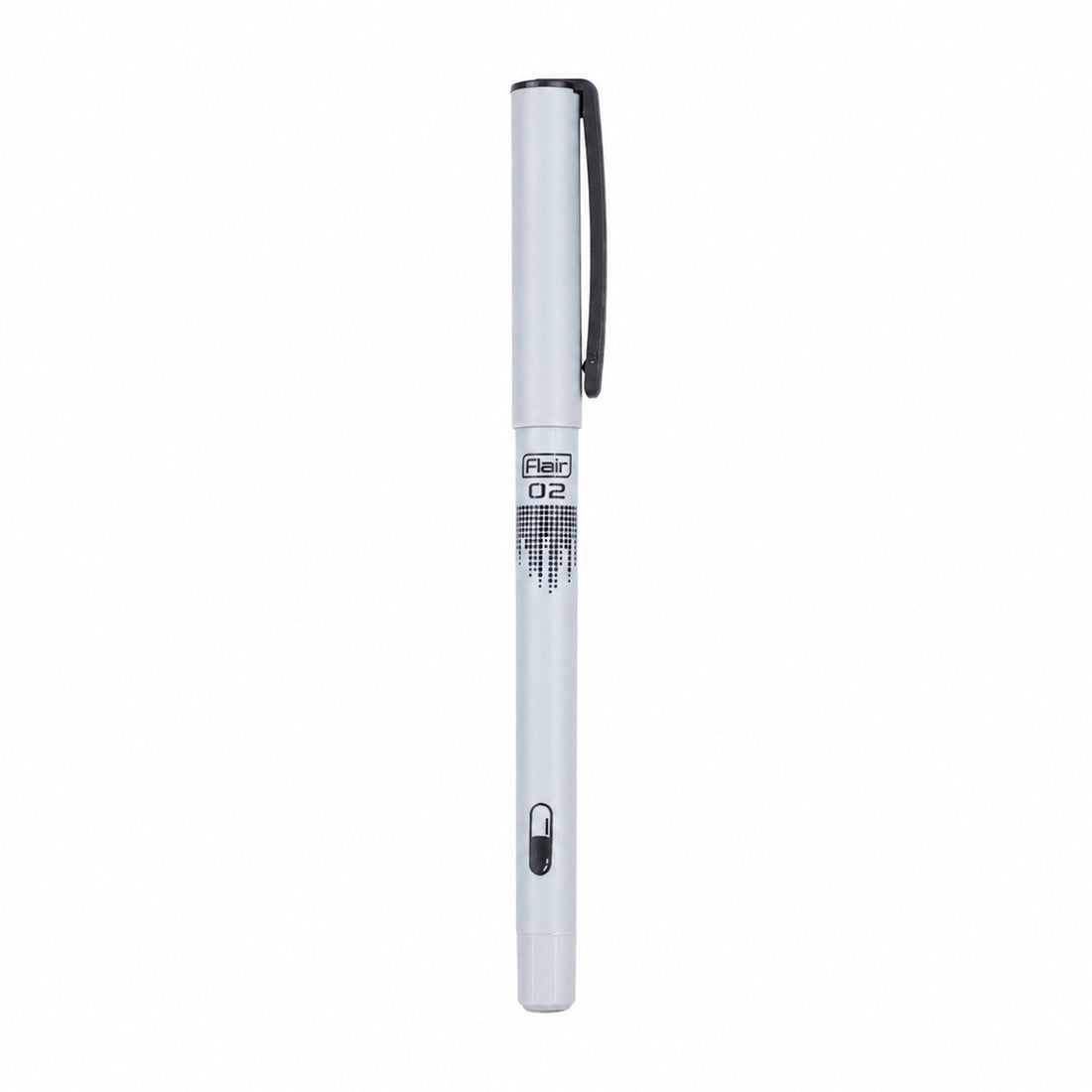 Flair 02 Blue Ink Ball Pen — Blue, Grey Body