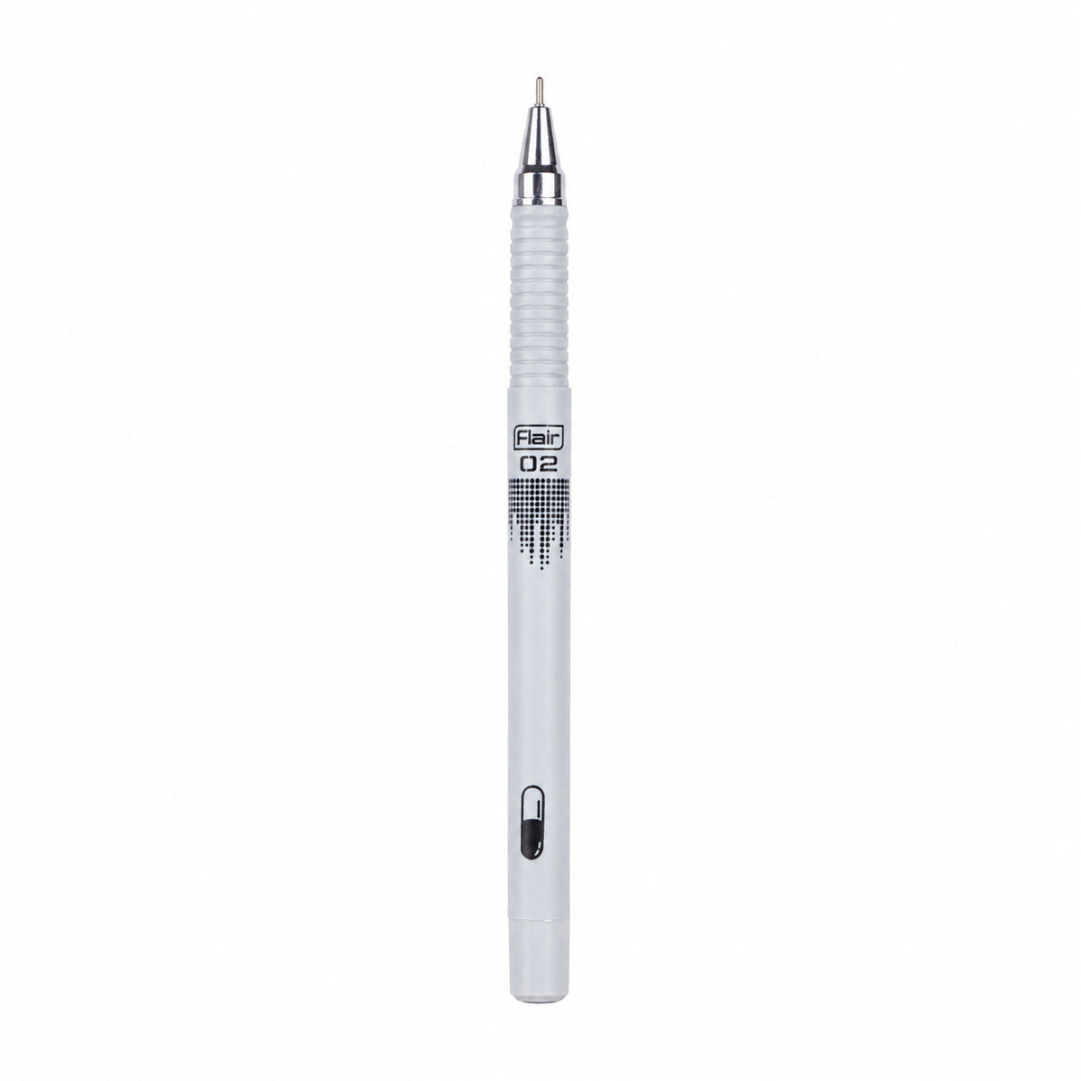 Flair 02 Blue Ink Ball Pen — Blue, Grey Body