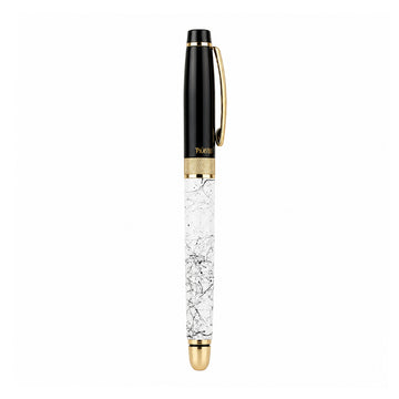 Picasso Parry Verona White Marble Pattern Ball Pen