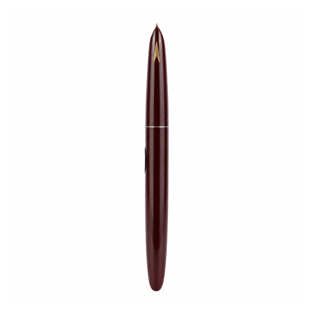 Hero 329 Maroon With Gold Cap Aerometric Fine Nib Fountain Pen