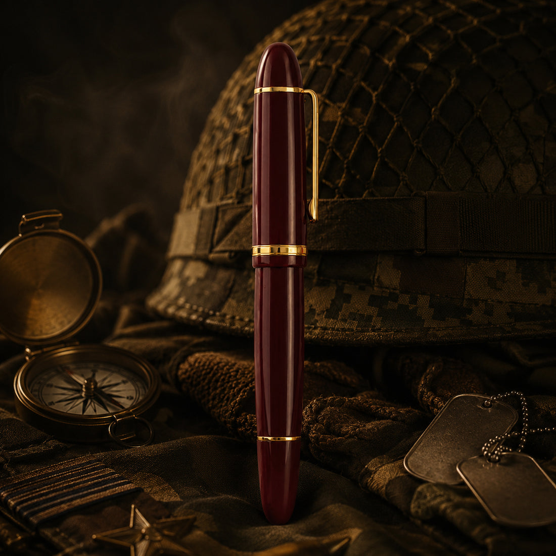 Jinhao X159 Maroon Fine Nib Converter Fountain Pen