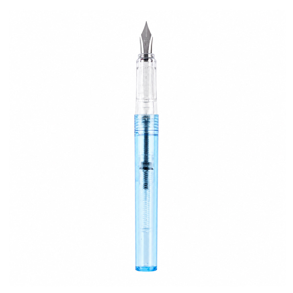 Yiren 312A Transparent Blue Fine Nib Converter Fountain Pen
