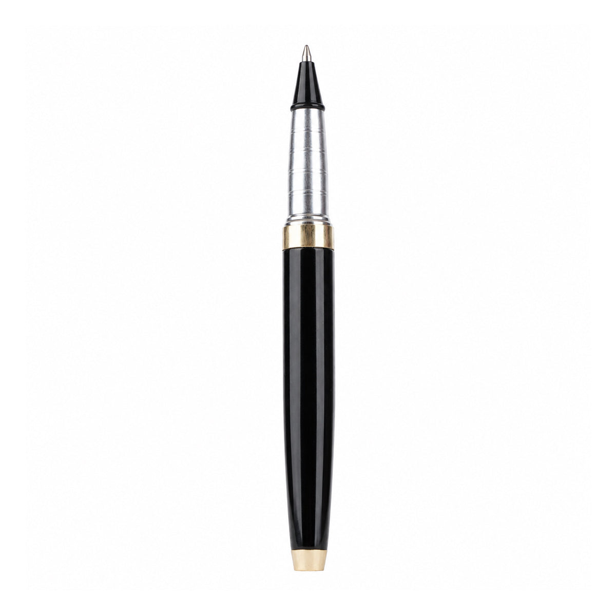 Submarine 907 Rangoli Designer Cap Roller Ball Pen – Black Body