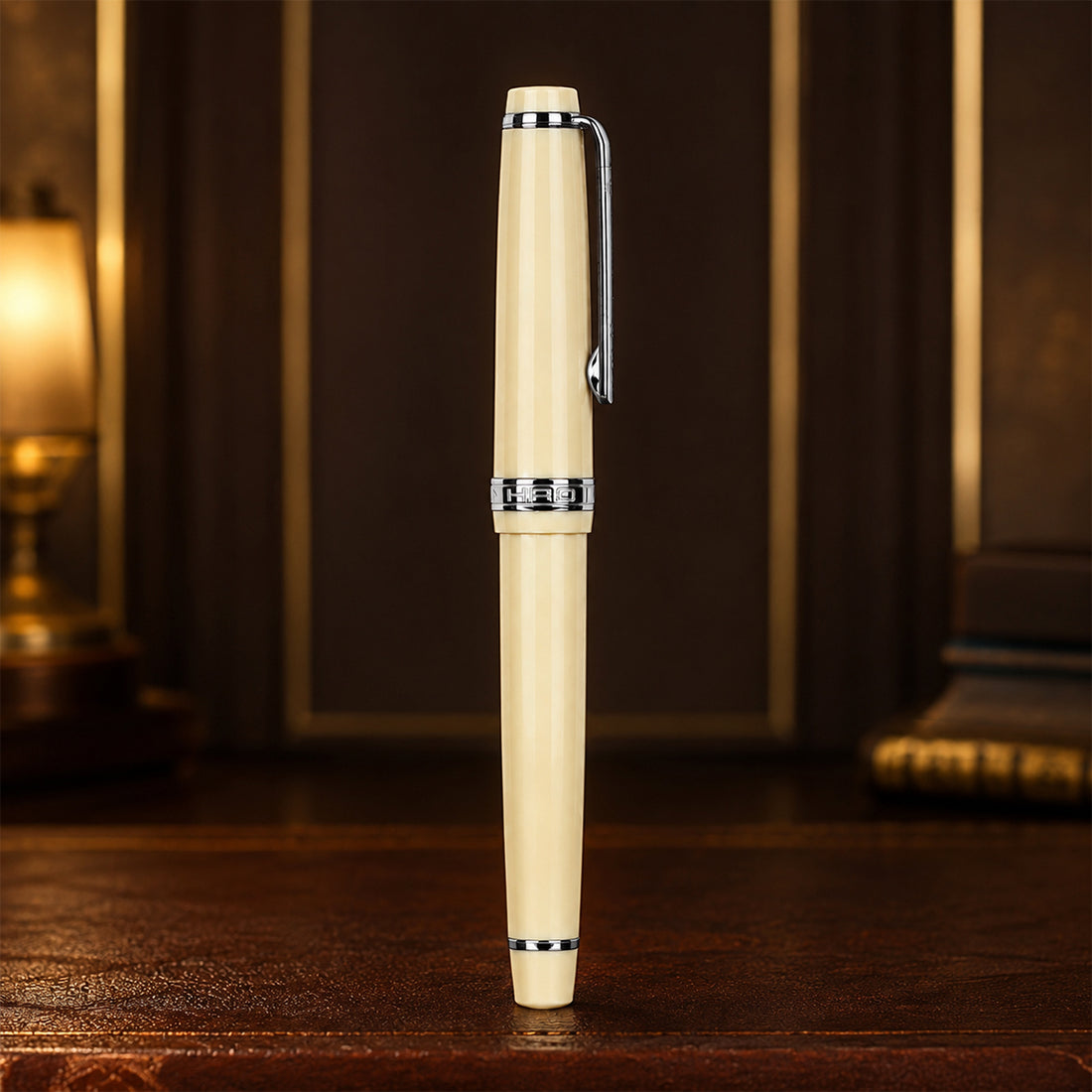 Jinhao 82 Ivory White Fine Nib Converter Fountain Pen