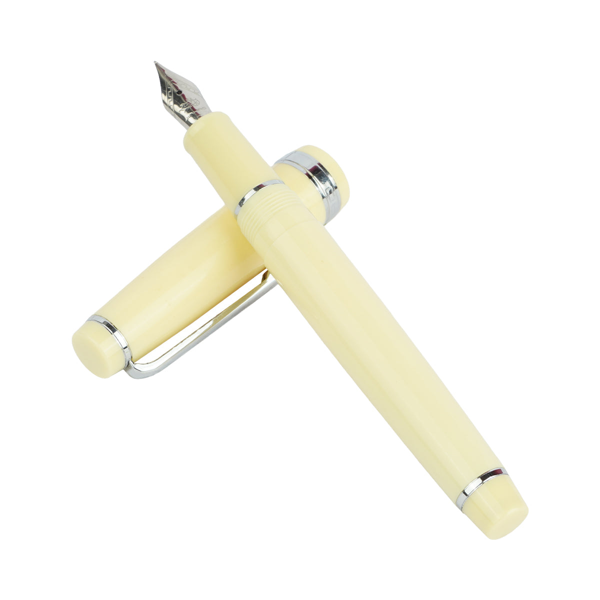 Jinhao 82 Yellow Fine Nib Converter Fountain Pen