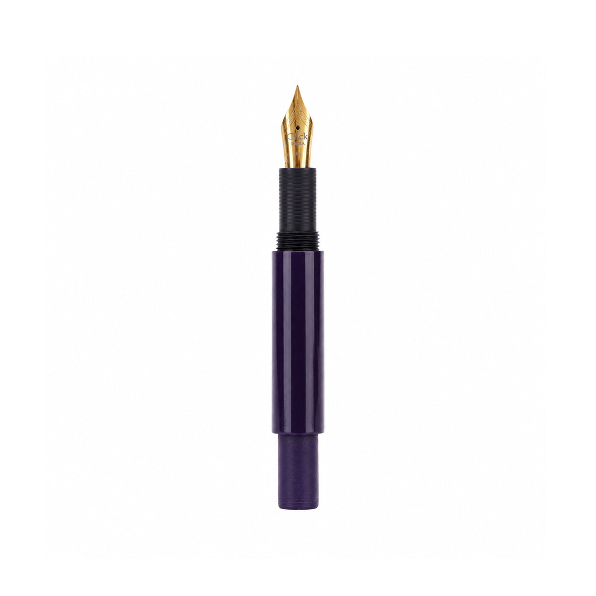 Penhouse.in Ebonite Dark Violet Eye Dropper Medium Nib Fountain Pen