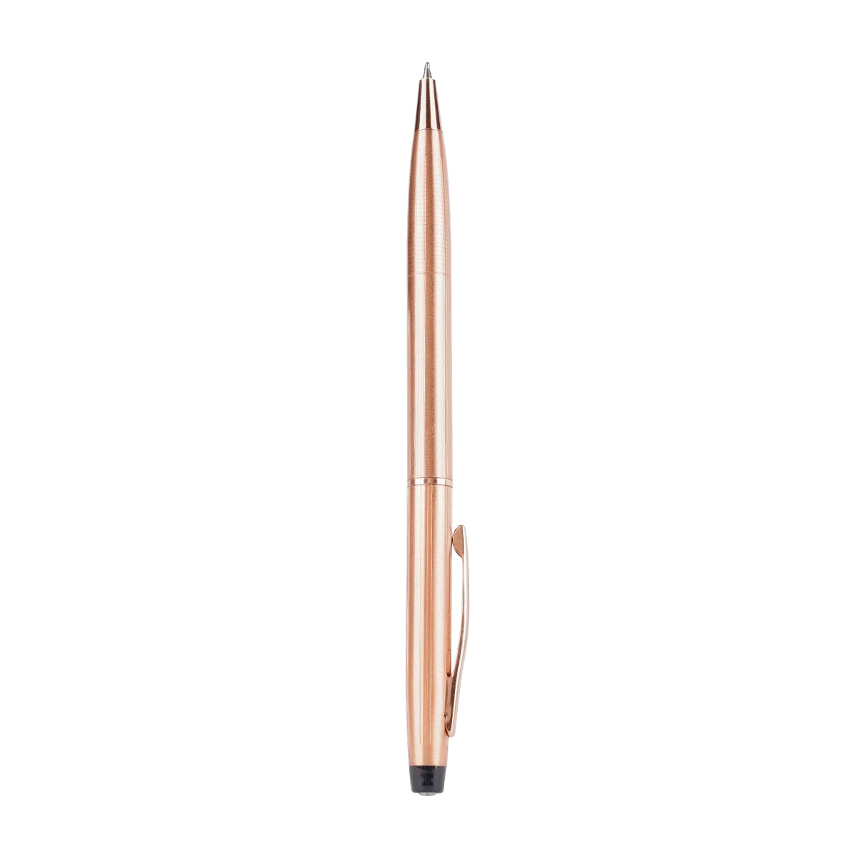 Submarine 1064 Twist Ballpen - Glossy Copper Metal, Fine Blue Ink