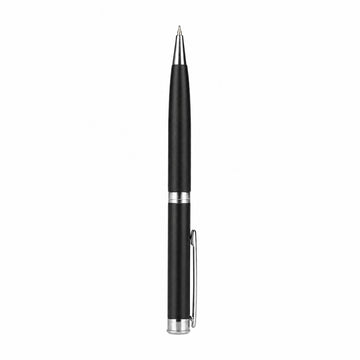 Submarine 1009 Twist Ballpen - Matte Black Metal, Fine Blue Ink