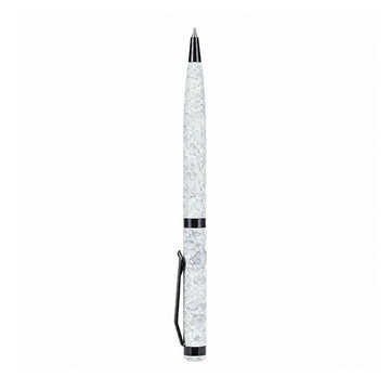 Submarine 993 Marble Dream Twist Ballpen - Green Marble Brass
