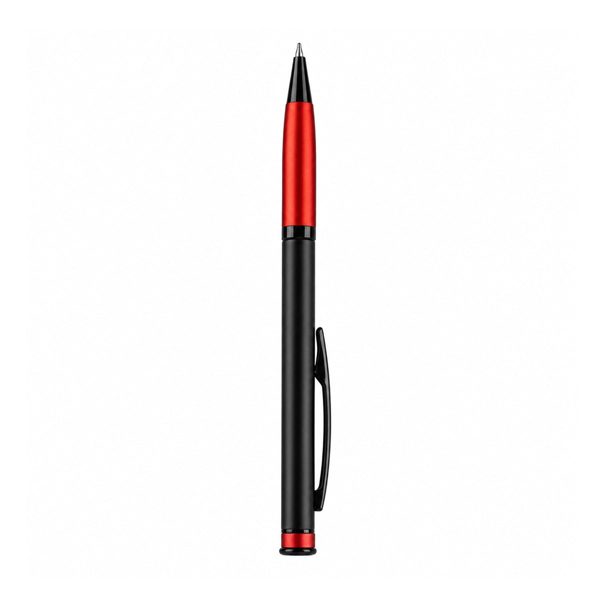 Submarine 872 Seaboy Twist Ballpen - Matte Black & Red Aluminum