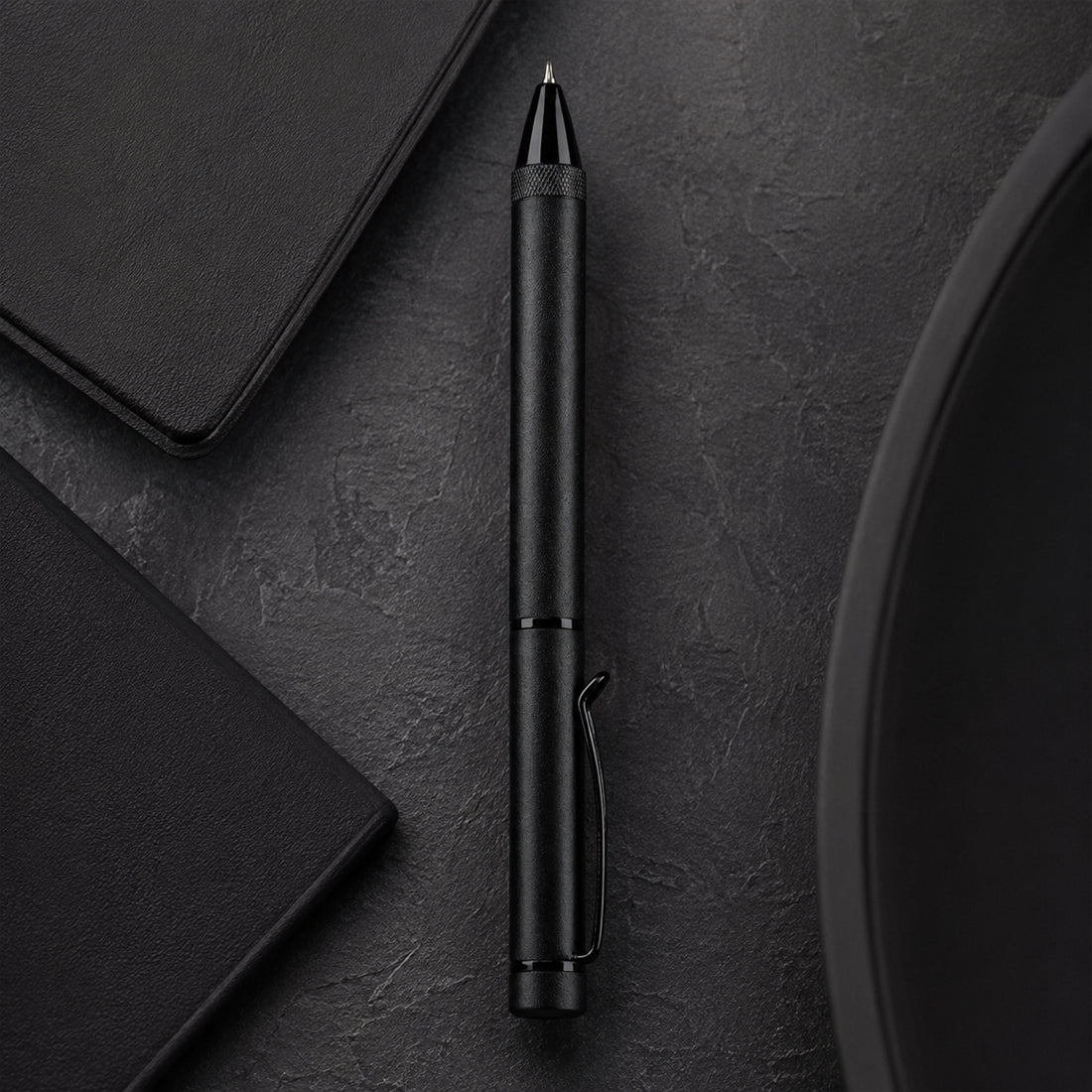 Submarine 1047 Twist Ballpen - Matte Black Aluminum
