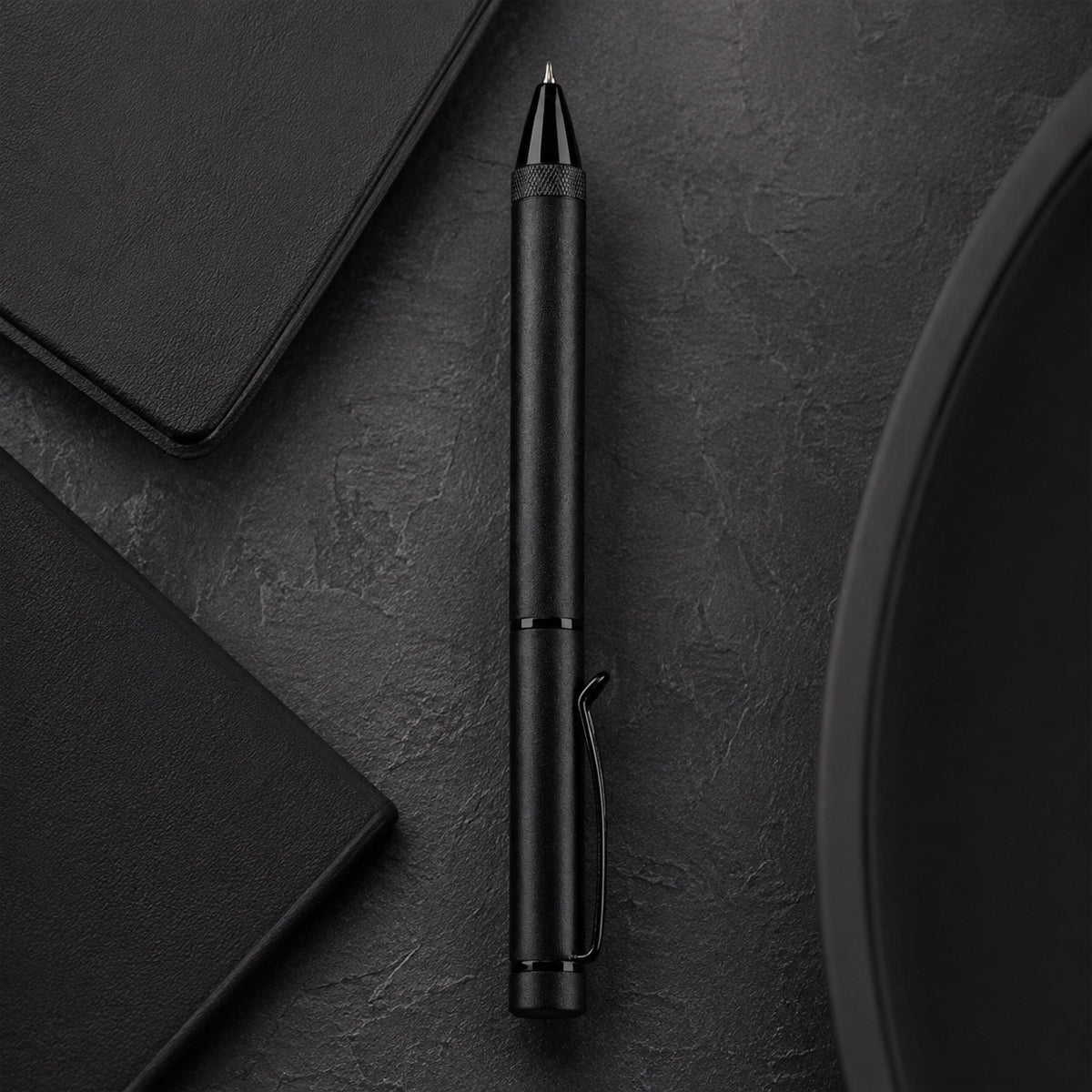 Submarine 1047 Twist Ballpen - Matte Black Aluminum