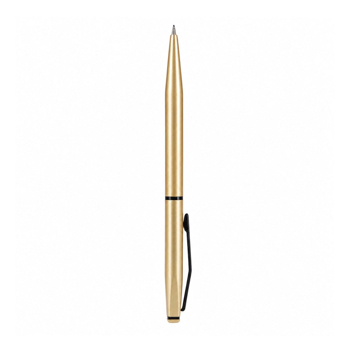 Submarine 992 Twist Ballpen - Matte Gold Aluminum Black Clip