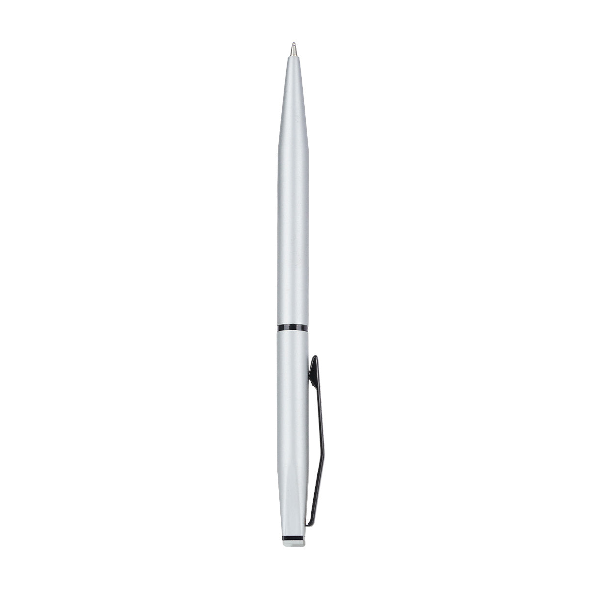 Submarine 992 Twist Ballpen - Matte Gray Metal Fine Tip Blue Ink