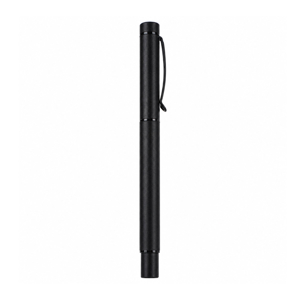 Submarine 1047 Cap Roller Ballpen - Matte Black Aluminum Fine Blue Ink
