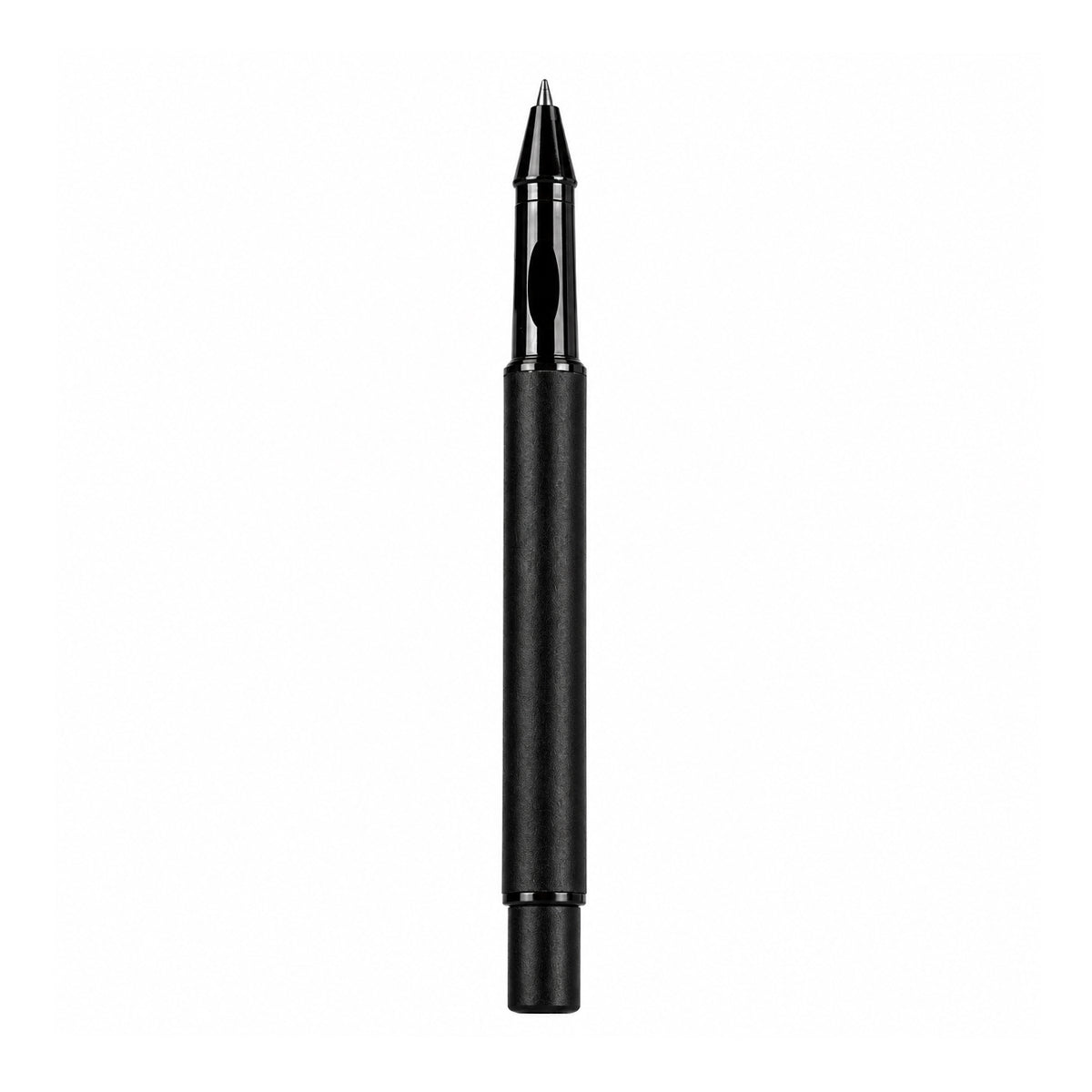 Submarine 1047 Cap Roller Ballpen - Matte Black Aluminum Fine Blue Ink