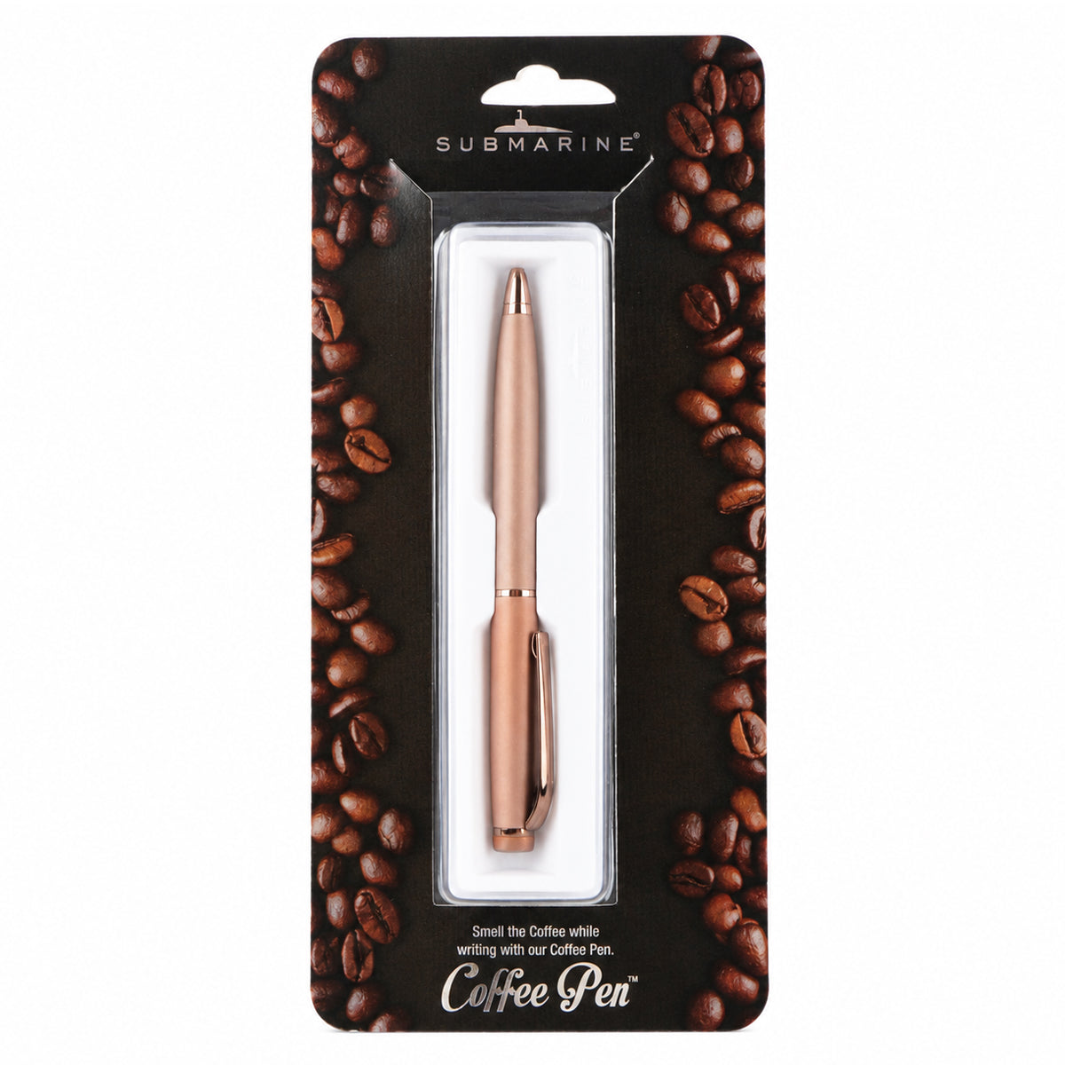 Submarine 980 Twist Ballpen - Matte Copper Brass Coffee Fragrance Blue Ink
