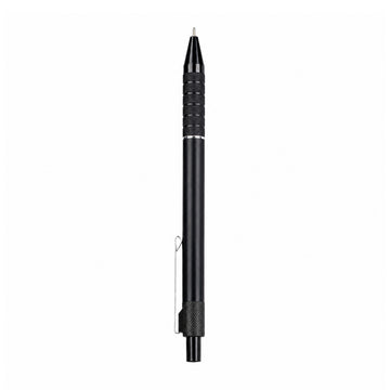 Unomax Matiz Metal Body Ball Point Pen — Black, Retractable