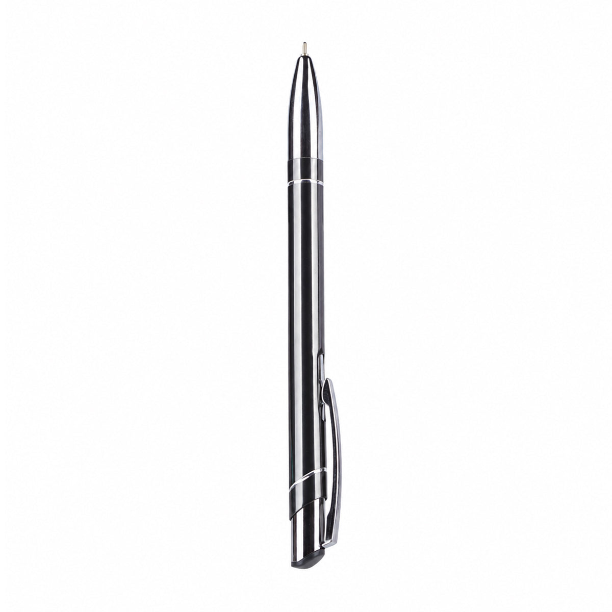 Unomax Valentino Metal Body Ball Point Pen — Grey, Retractable