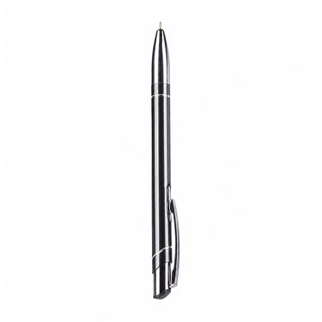 Unomax Valentino Metal Body Ball Point Pen — Grey, Retractable