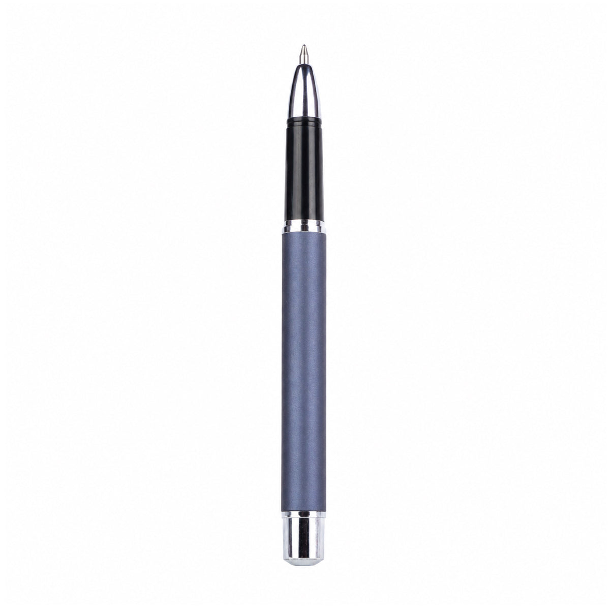 Unomax Nexa Metal Body Roller Pen — Blue, Cap Type