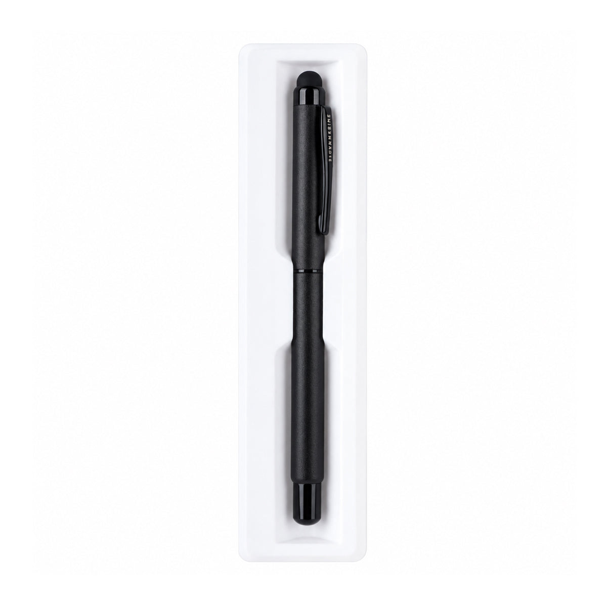 Submarine 2091 Matte Black Roller Pen — Cap Type with Mobile Touch Tip