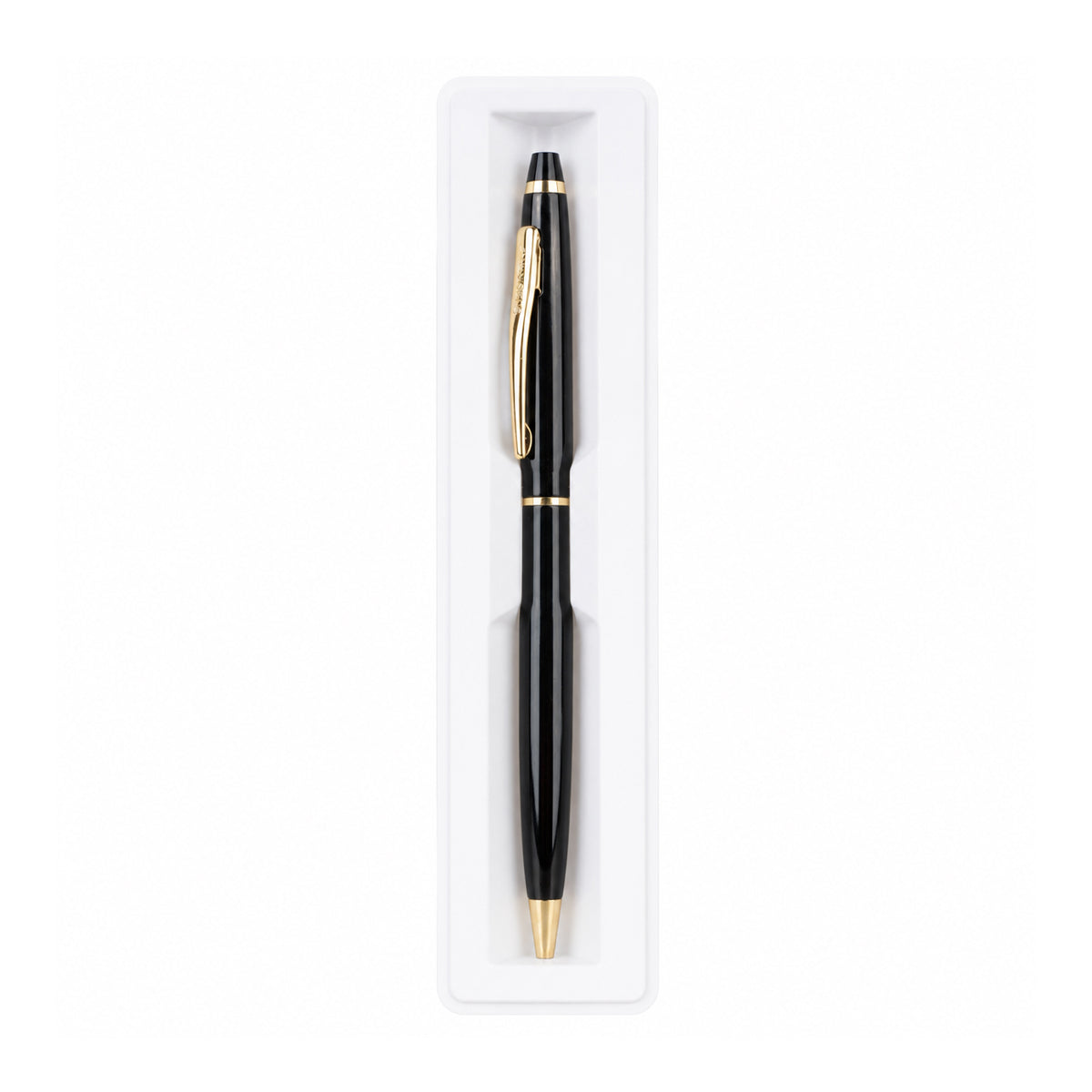 Submarine 2067 Cris Glossy Black Ball Pen – Twist Type
