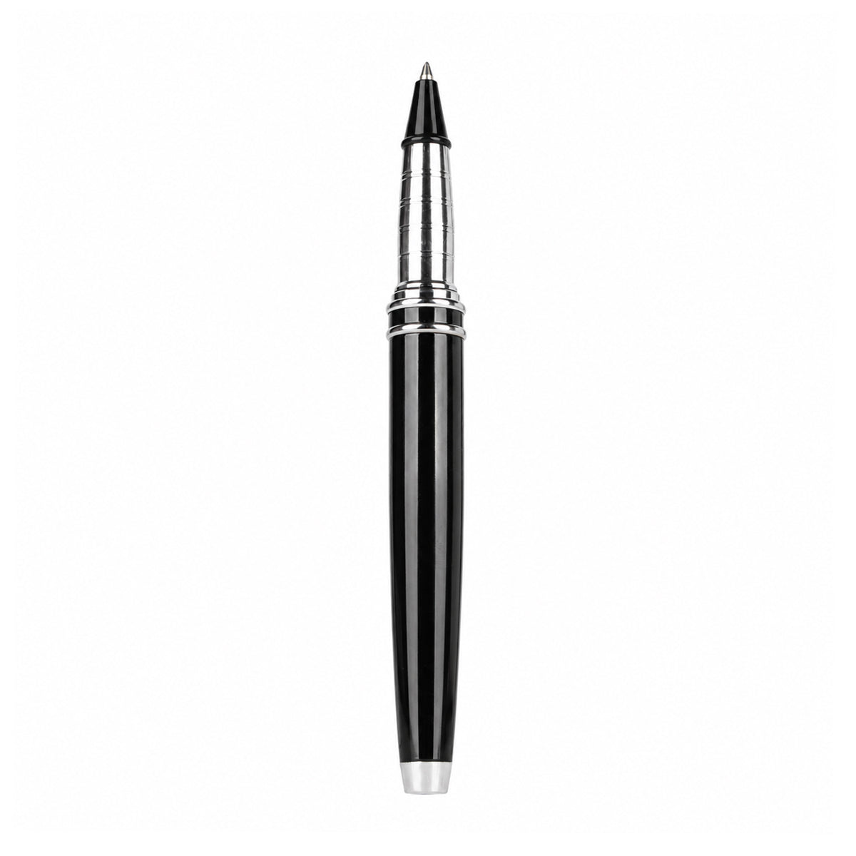 Submarine 977MB Black and Gun Metal Cap Rollerball Pen