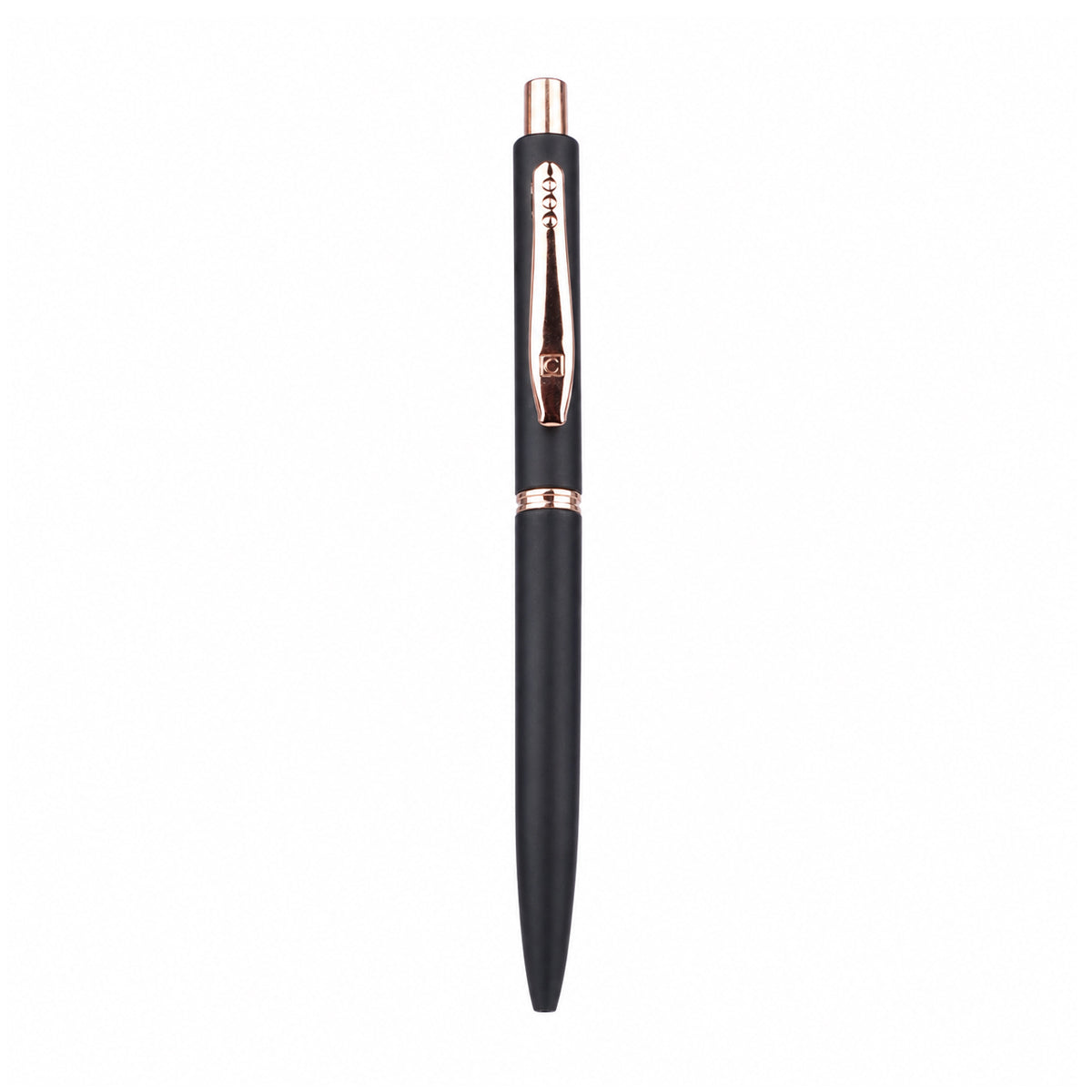 Cello X-pression Black Twist Ball Pen | Copper Clip | Fine Tip