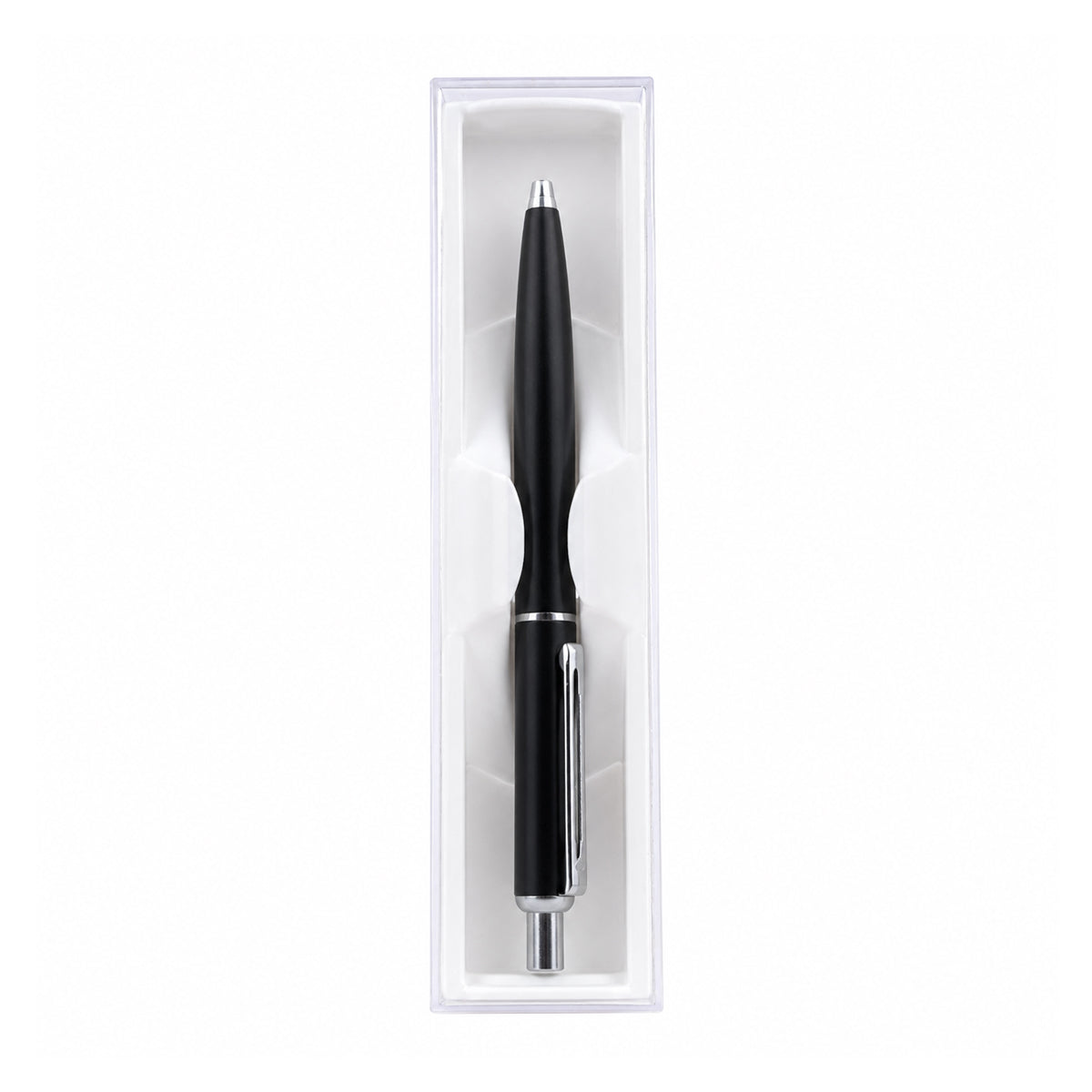 Perform Stylus Retractable Ballpen - Matte Black with Fine Blue Ink
