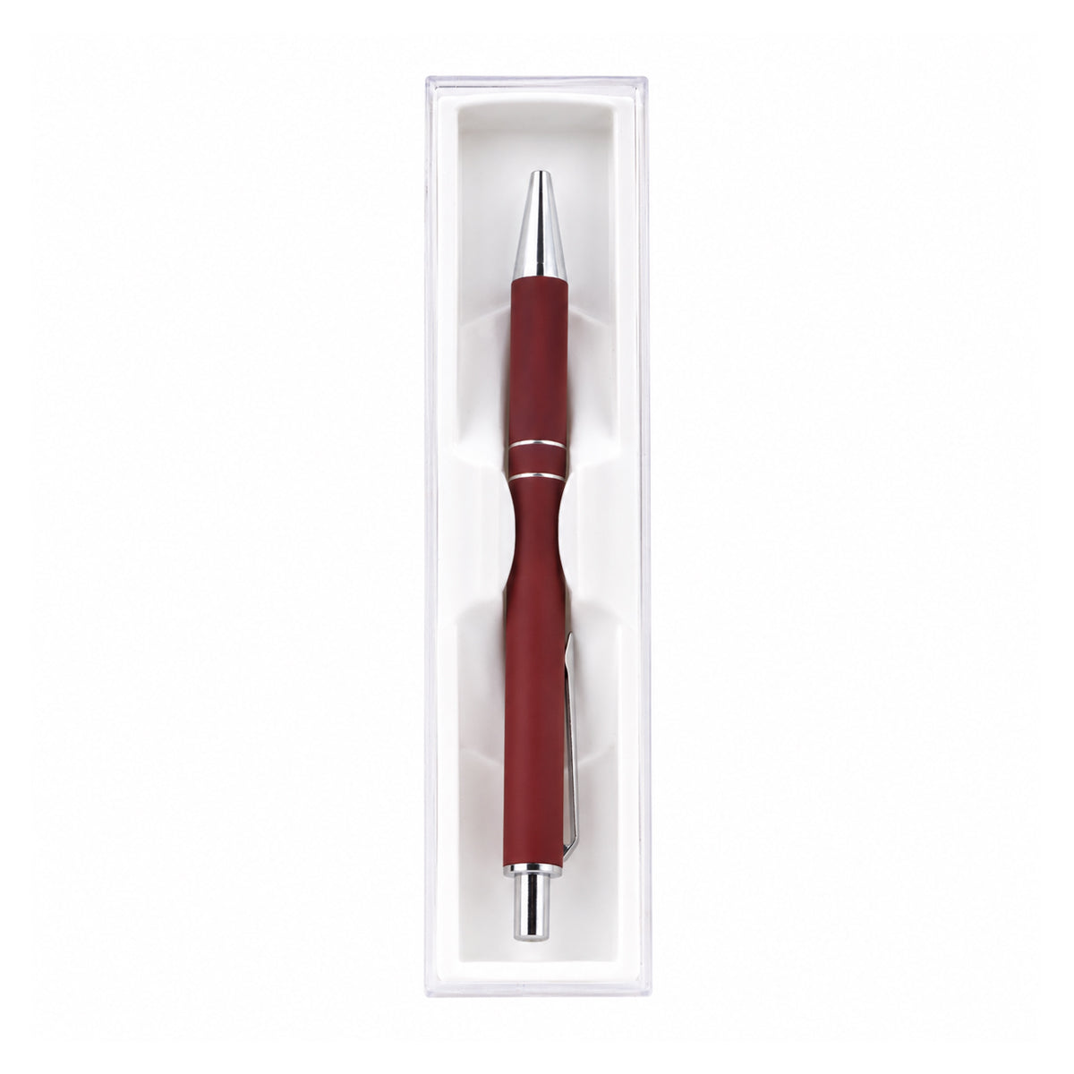Perform Image Matte Retractable Ballpen - Brown with Fine Blue Ink