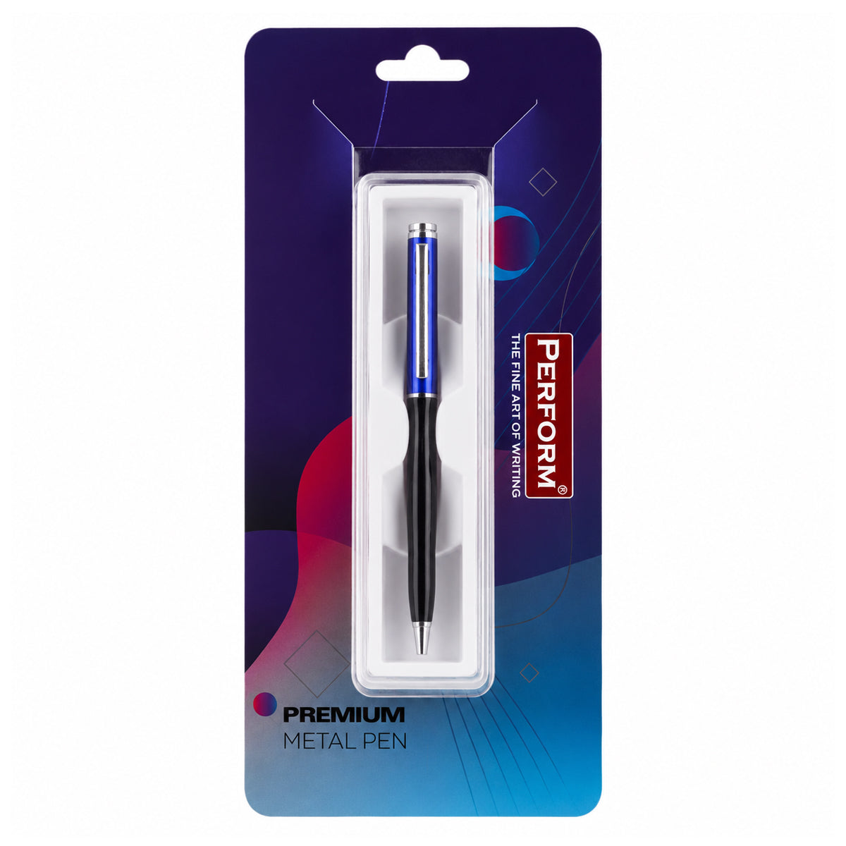 Perform Amaze Blue Twist Ball Pen | Fine Tip | Glossy Finish