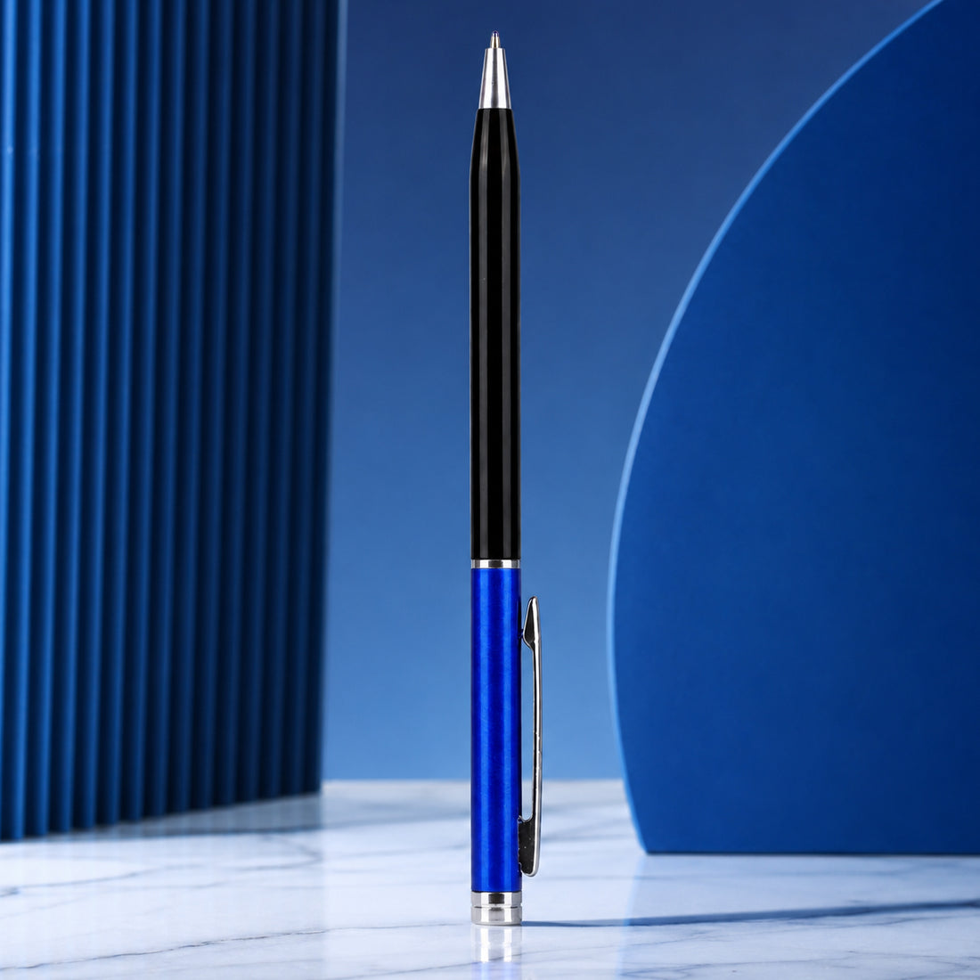 Perform Amaze Blue Twist Ball Pen | Fine Tip | Glossy Finish