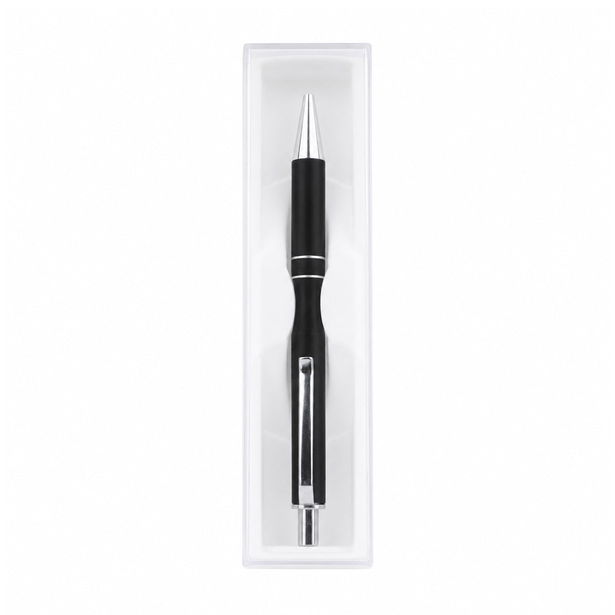 Perform Image Matte Retractable Ballpen - Black with Fine Blue Ink