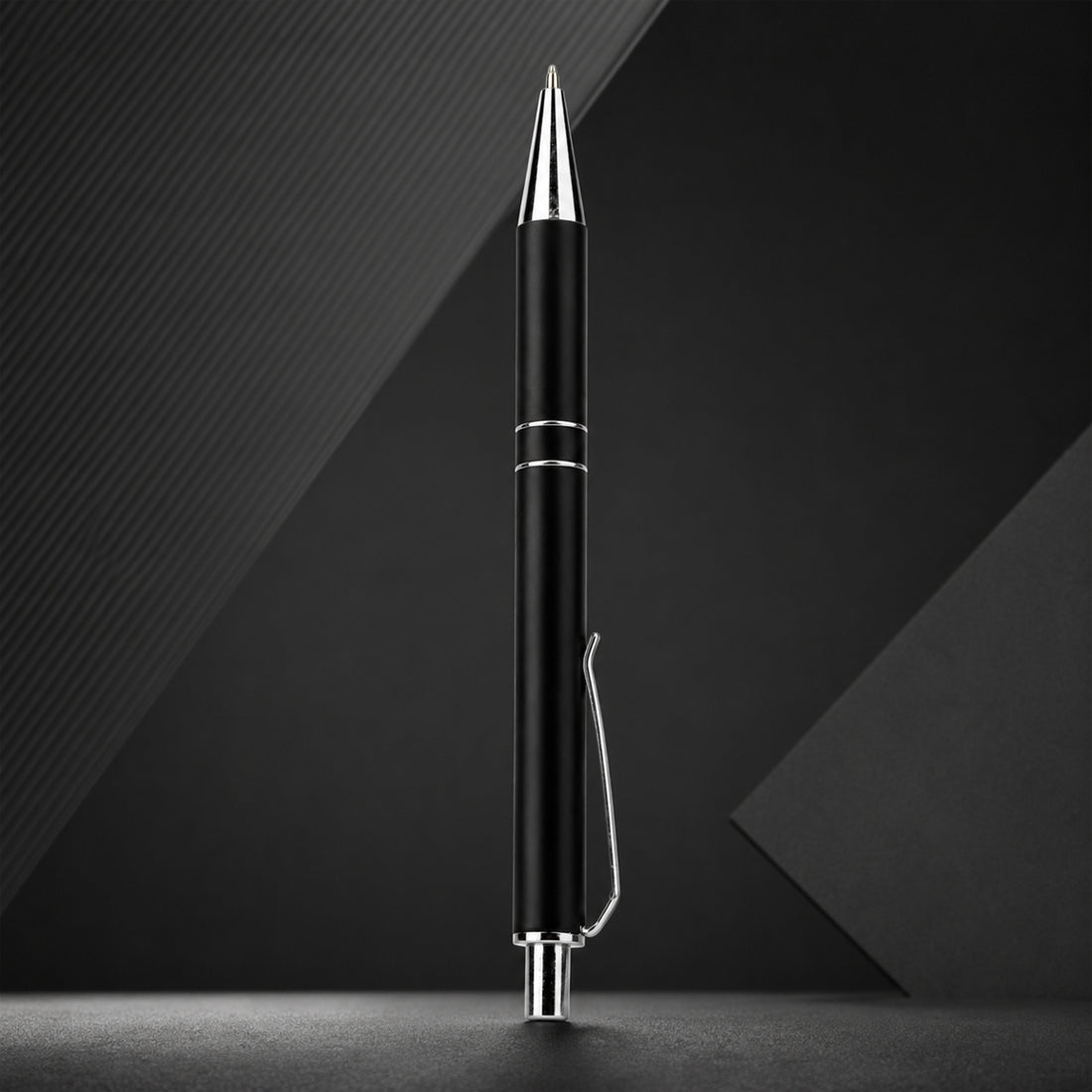 Perform Image Matte Retractable Ballpen - Black with Fine Blue Ink