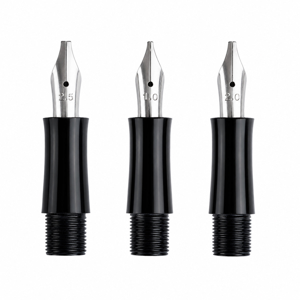 Click Professional Black Calligraphy Pen Set - Straight Cut Nibs