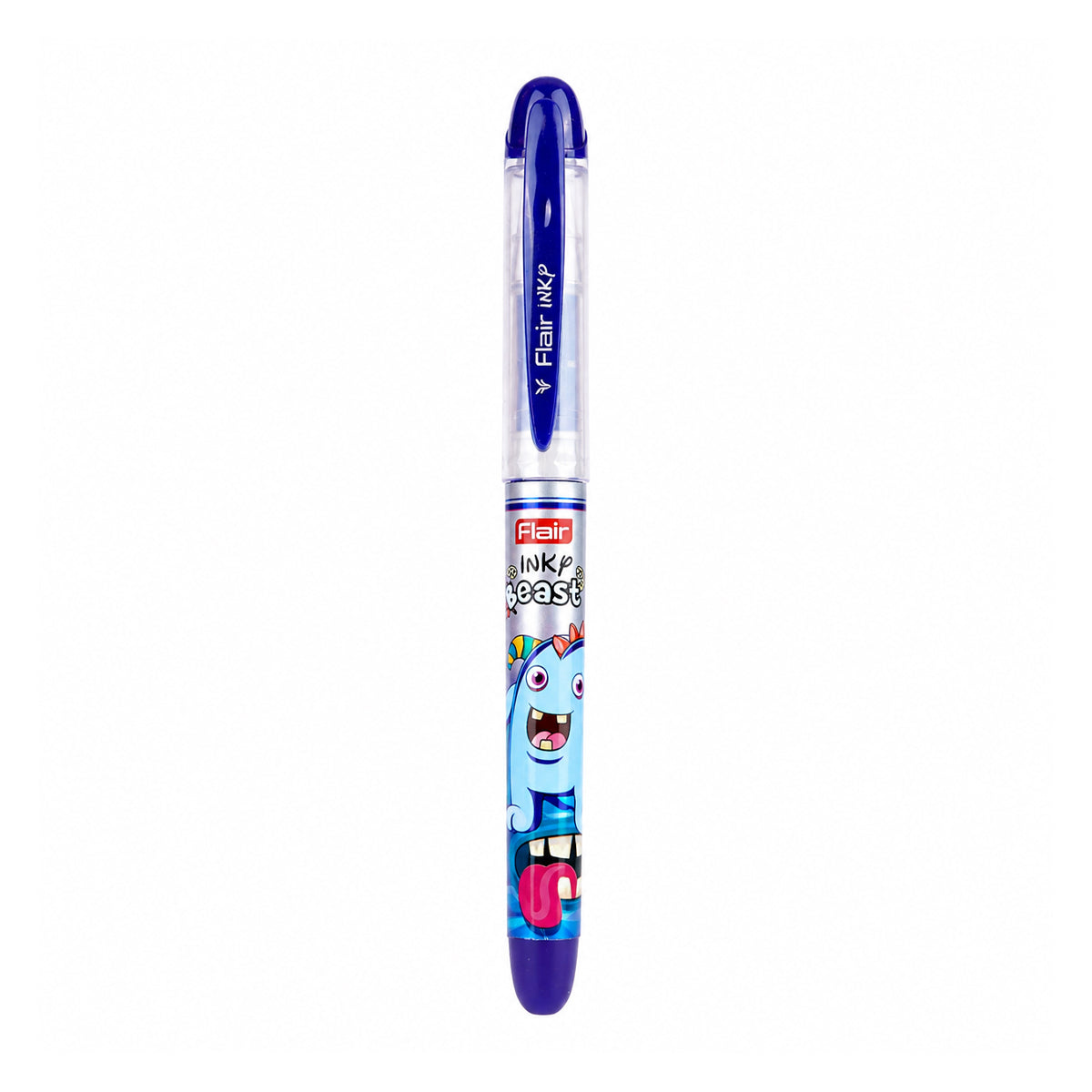 Flair Inky Beast Blue Fountain Pen – Pack of 2, Cartridge Filling