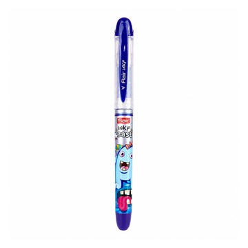 Flair Inky Beast Blue Fountain Pen – Pack of 2, Cartridge Filling
