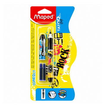 Maped Tatoo Soft Roller Ball Pen with Refill Cartridge