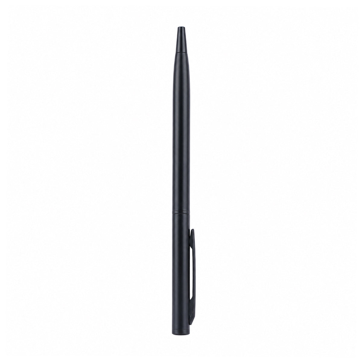 Slim Black Body and Cap – Twist Type Ball Pen