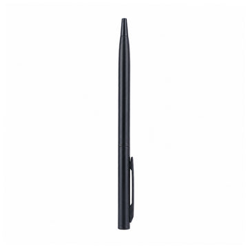 Slim Black Body and Cap – Twist Type Ball Pen