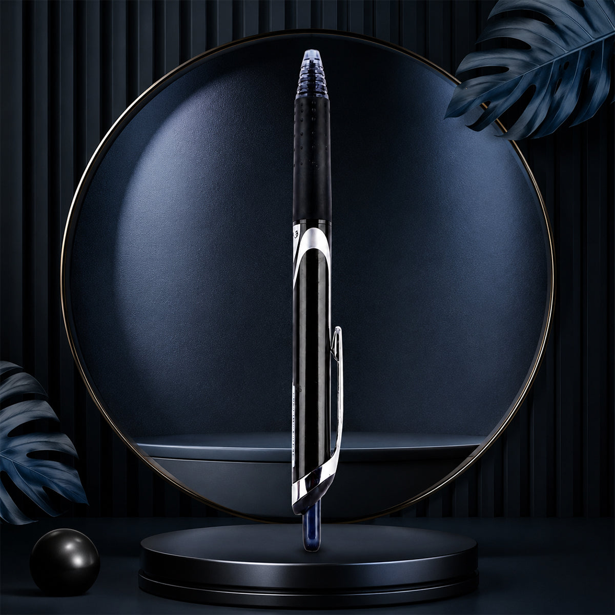 Pilot Hi-Tecpoint V10 RT Black Rollerball Pen — Black Ink