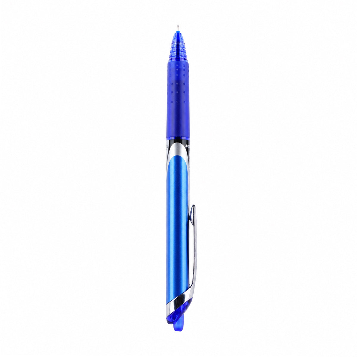 Pilot Hi-Tecpoint V7 RT Blue Rollerball Pen — 0.7mm Medium Refillable Retractable with Rubber Grip
