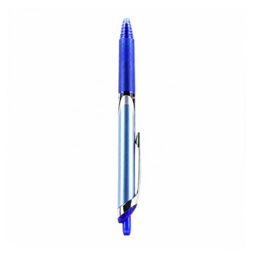 Pilot Hi-Tecpoint V5 RT Blue Rollerball Pen — 0.5mm Ultra-Fine Refillable Retractable with Metal Clip